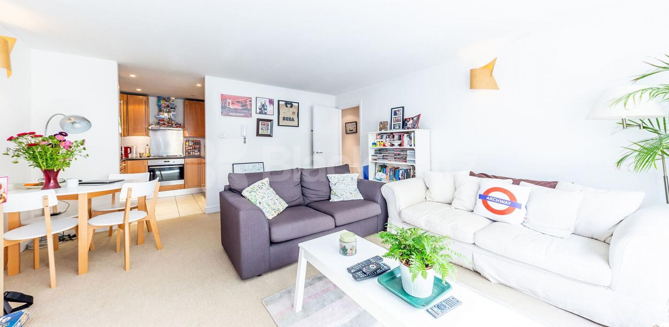 			1 Bedroom, 1 bath, 1 reception Flat			 Sussex Way, Holloway